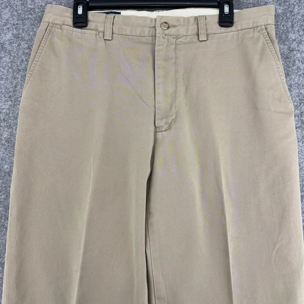 Vintage Ralph Lauren Prospect Pant Men 34x30 Khaki Classic Chino Straight Y2K